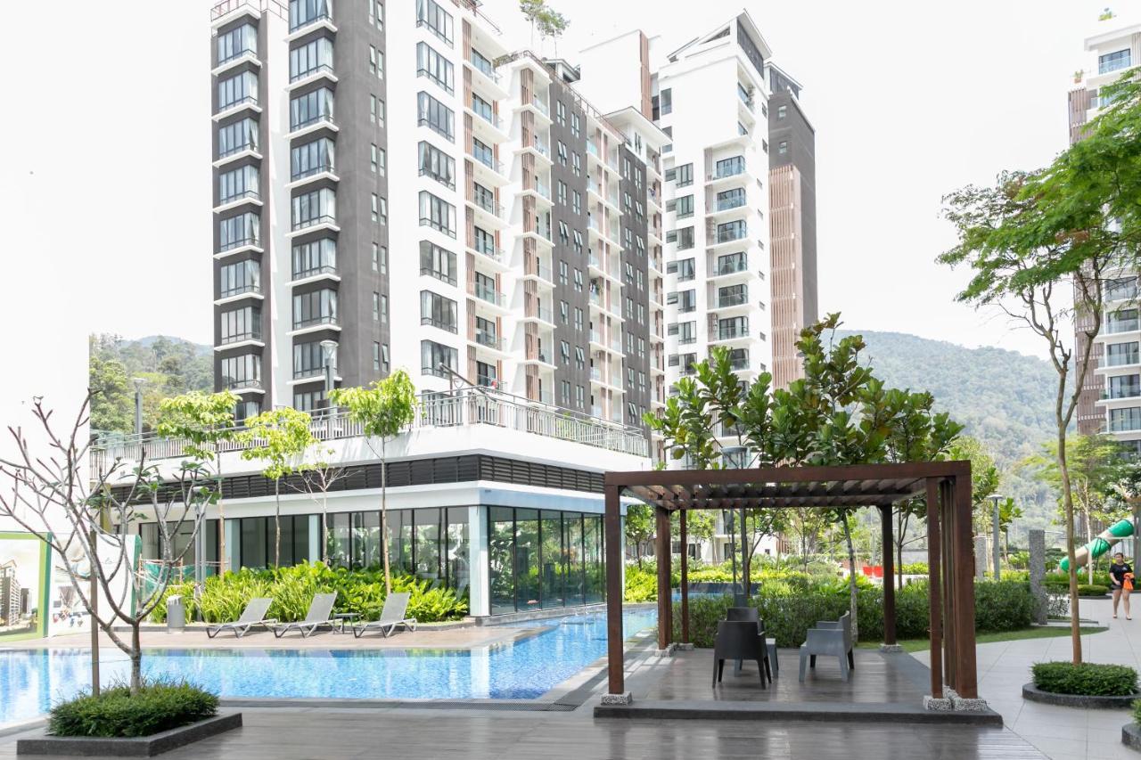 Apartemen 55 m² dengan 1 kamar tidur dan 1 kamar mandi pribadi di Gohtong Jaya Dataran Tinggi Genting Bagian luar foto