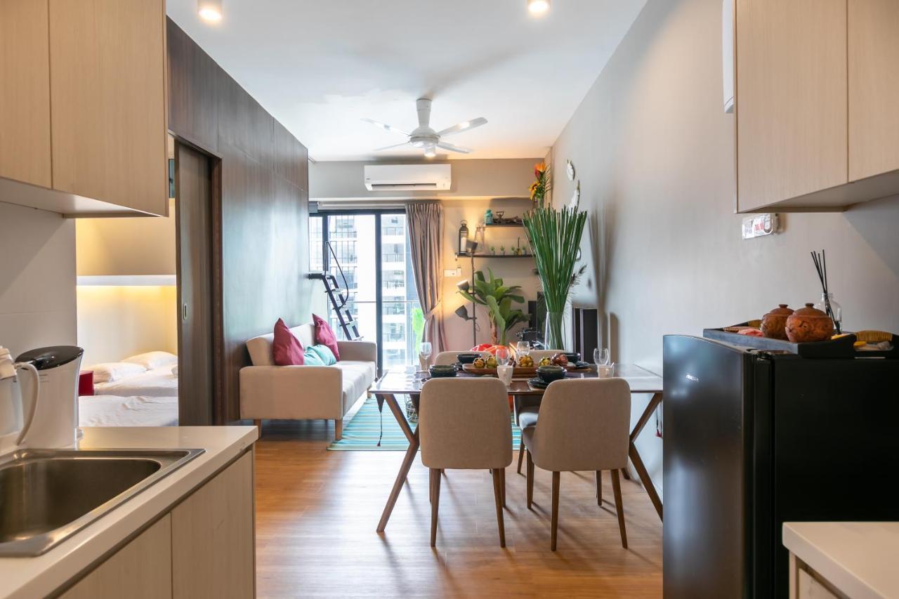 Apartemen 55 m² dengan 1 kamar tidur dan 1 kamar mandi pribadi di Gohtong Jaya Dataran Tinggi Genting Bagian luar foto