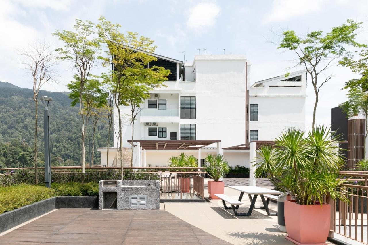 Apartemen 55 m² dengan 1 kamar tidur dan 1 kamar mandi pribadi di Gohtong Jaya Dataran Tinggi Genting Bagian luar foto