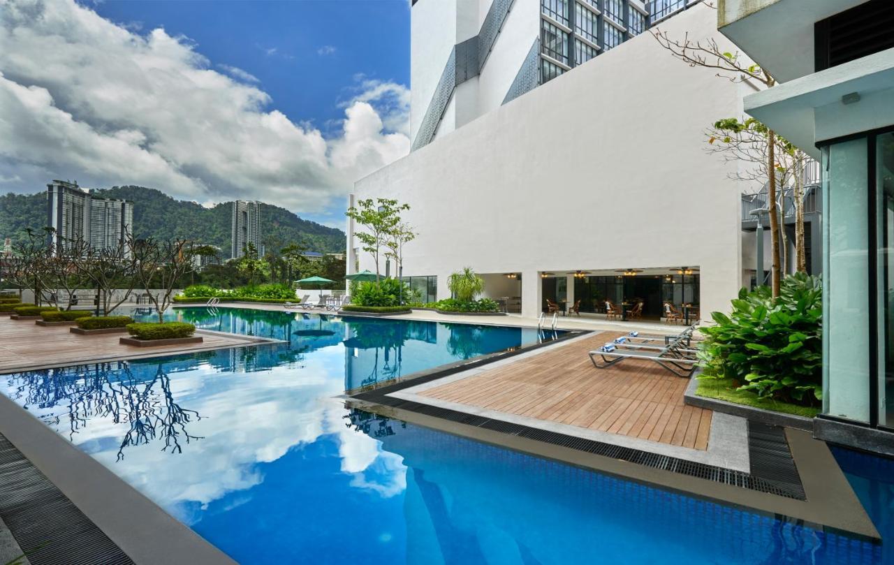 Apartemen 55 m² dengan 1 kamar tidur dan 1 kamar mandi pribadi di Gohtong Jaya Dataran Tinggi Genting Bagian luar foto