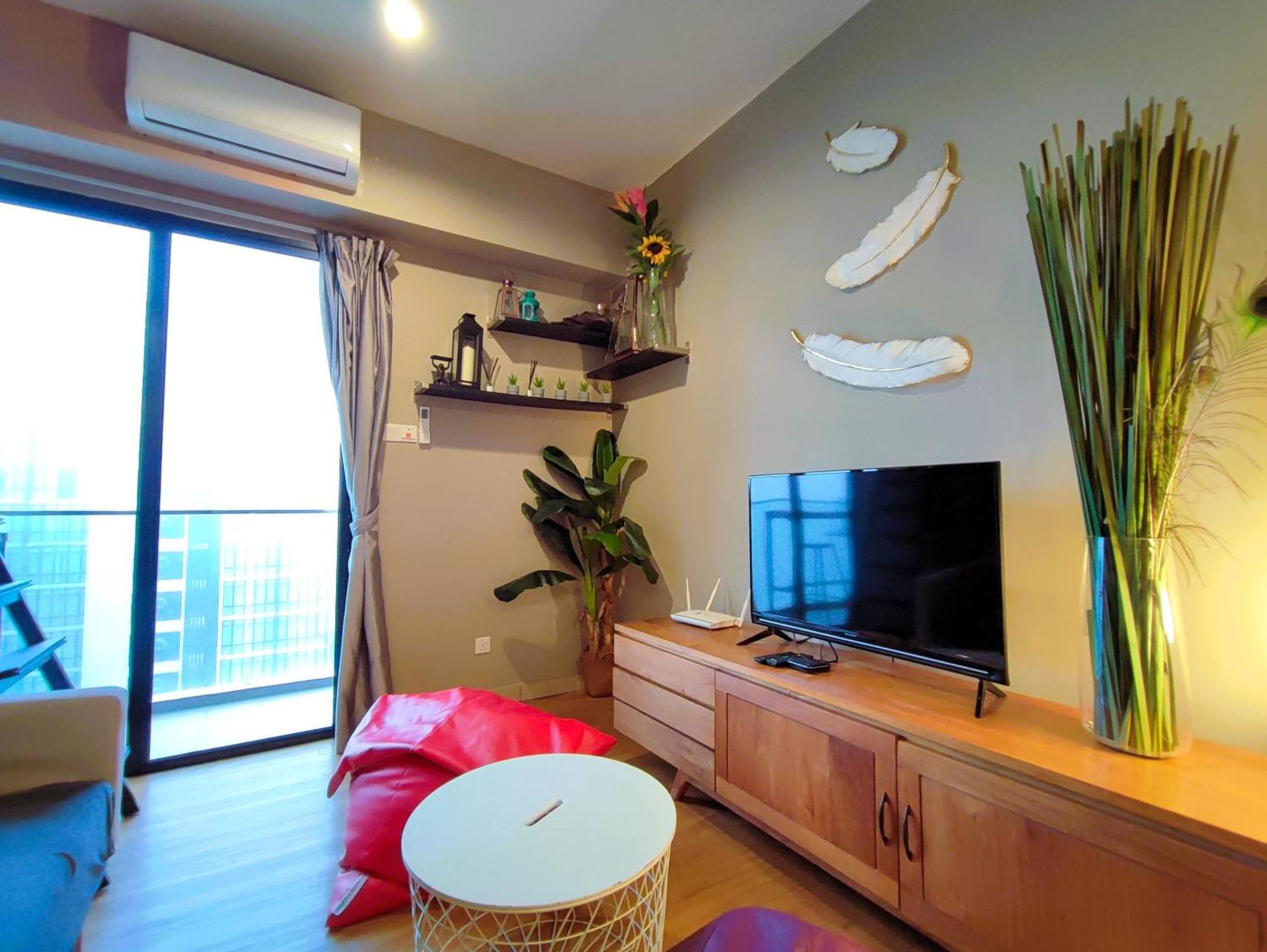 Apartemen 55 m² dengan 1 kamar tidur dan 1 kamar mandi pribadi di Gohtong Jaya Dataran Tinggi Genting Bagian luar foto