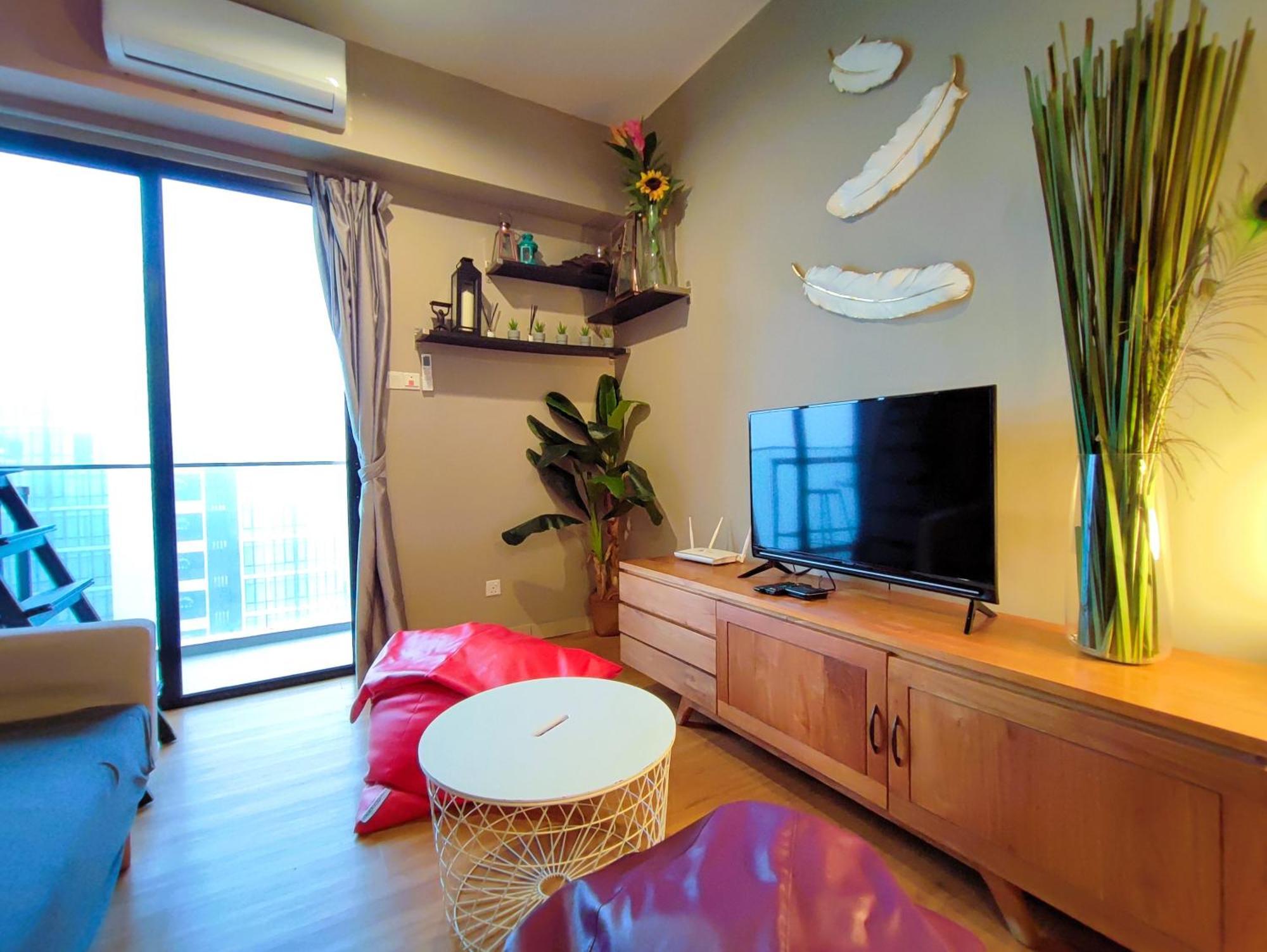 Apartemen 55 m² dengan 1 kamar tidur dan 1 kamar mandi pribadi di Gohtong Jaya Dataran Tinggi Genting Bagian luar foto