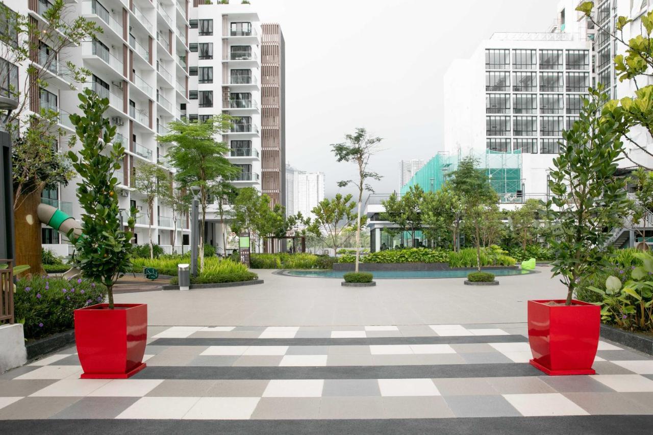 Apartemen 55 m² dengan 1 kamar tidur dan 1 kamar mandi pribadi di Gohtong Jaya Dataran Tinggi Genting Bagian luar foto