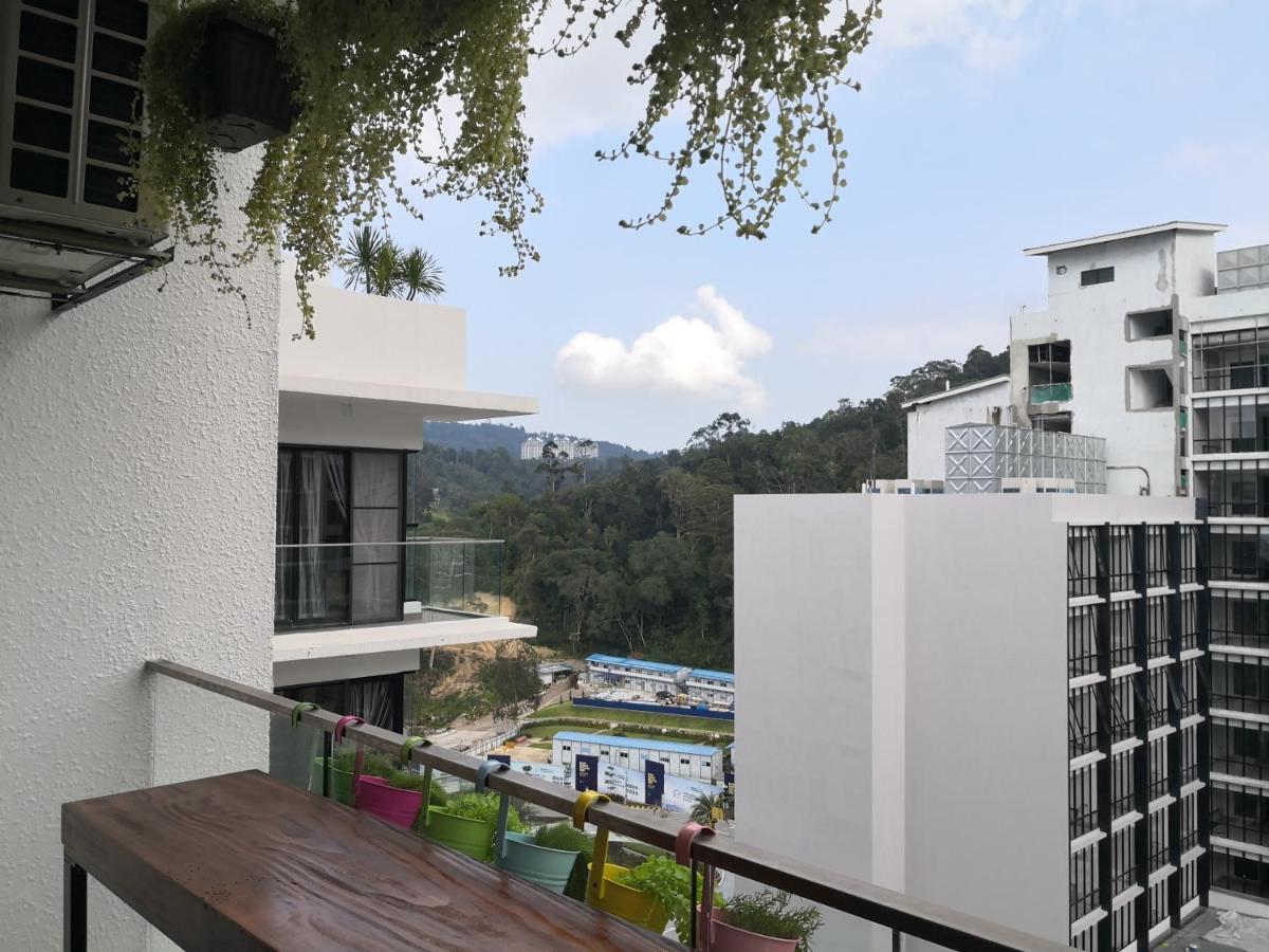 Apartemen 55 m² dengan 1 kamar tidur dan 1 kamar mandi pribadi di Gohtong Jaya Dataran Tinggi Genting Bagian luar foto